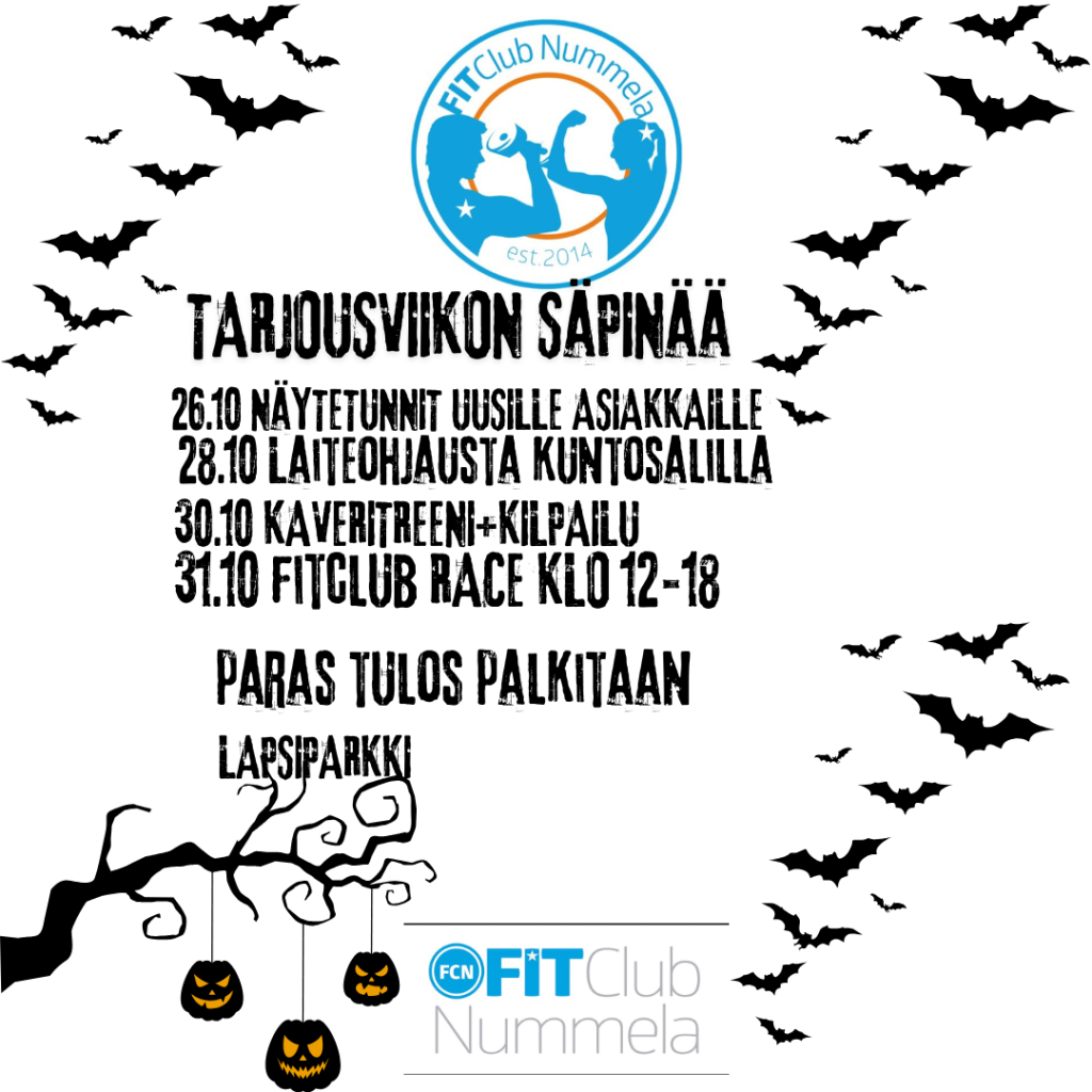 TARJOUSVIIKKO LÄHENEE....